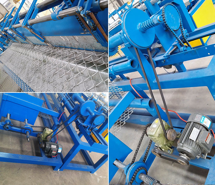Single Wire Chain Link Fencing Machine